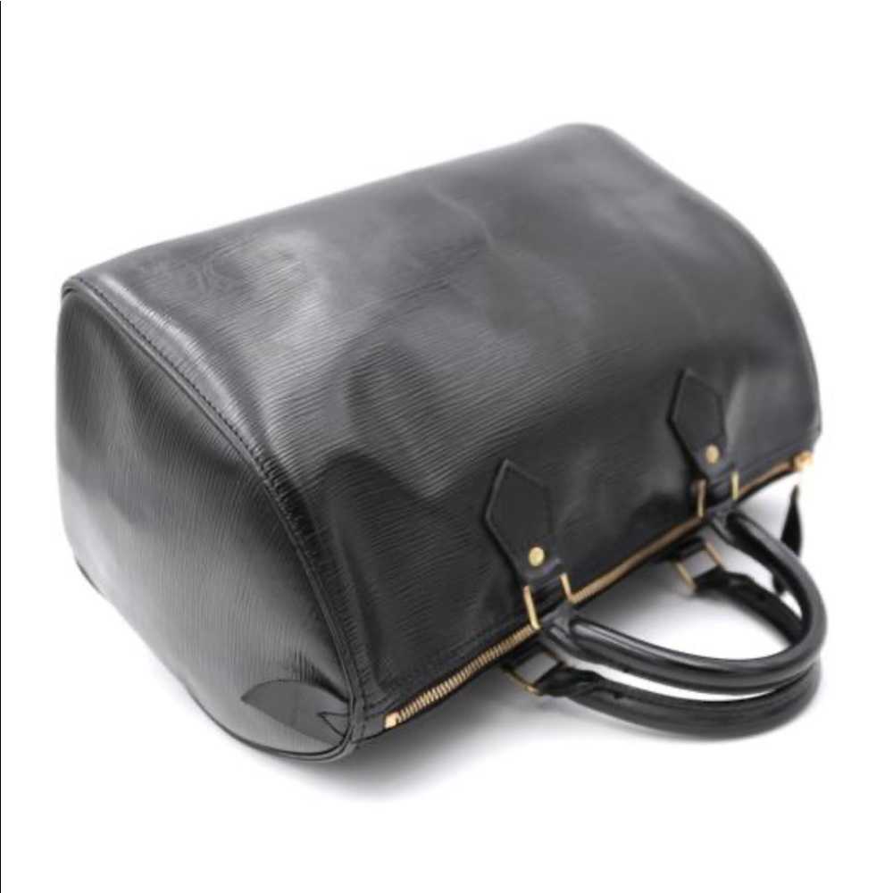Louis Vuitton black Epi leather satchel authentic - Picture 3 of 12